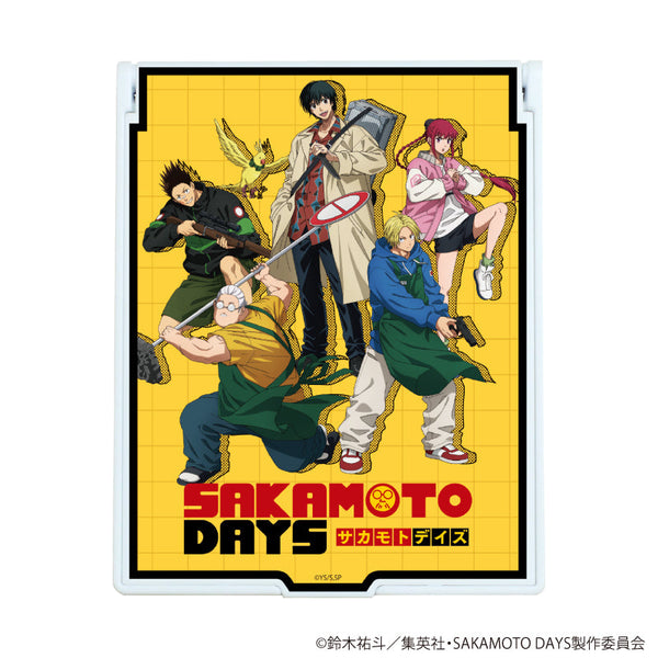 『SAKAMOTO DAYS』デカキャラミラー02/通常衣装ver. 集合デザイン(描き下ろしイラスト)